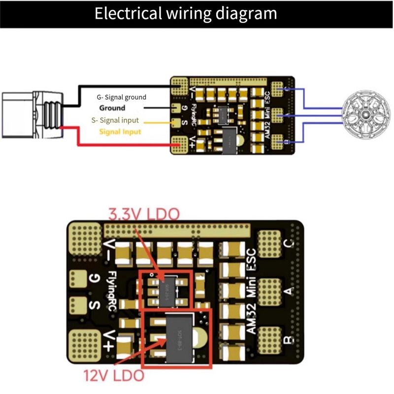 Best-AM32 ESC 40A 32-Bit elekt – Fpv Drone Esc Bewertung und Preis